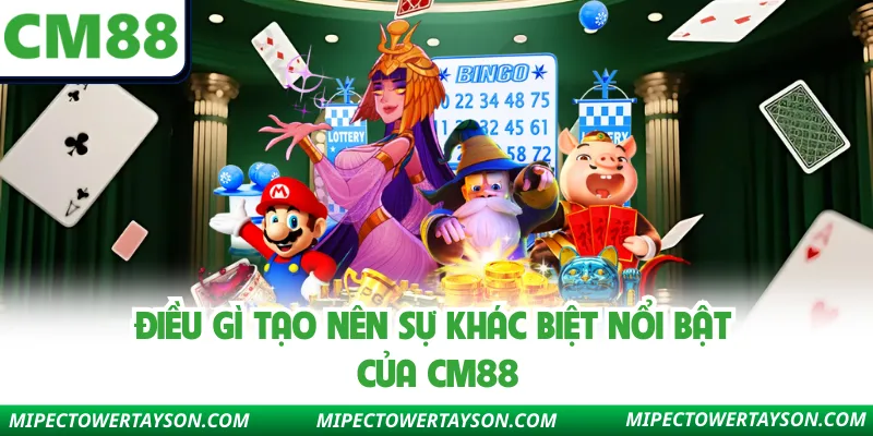 Điều gì tạo nên sự khác biệt nổi bật của CM88